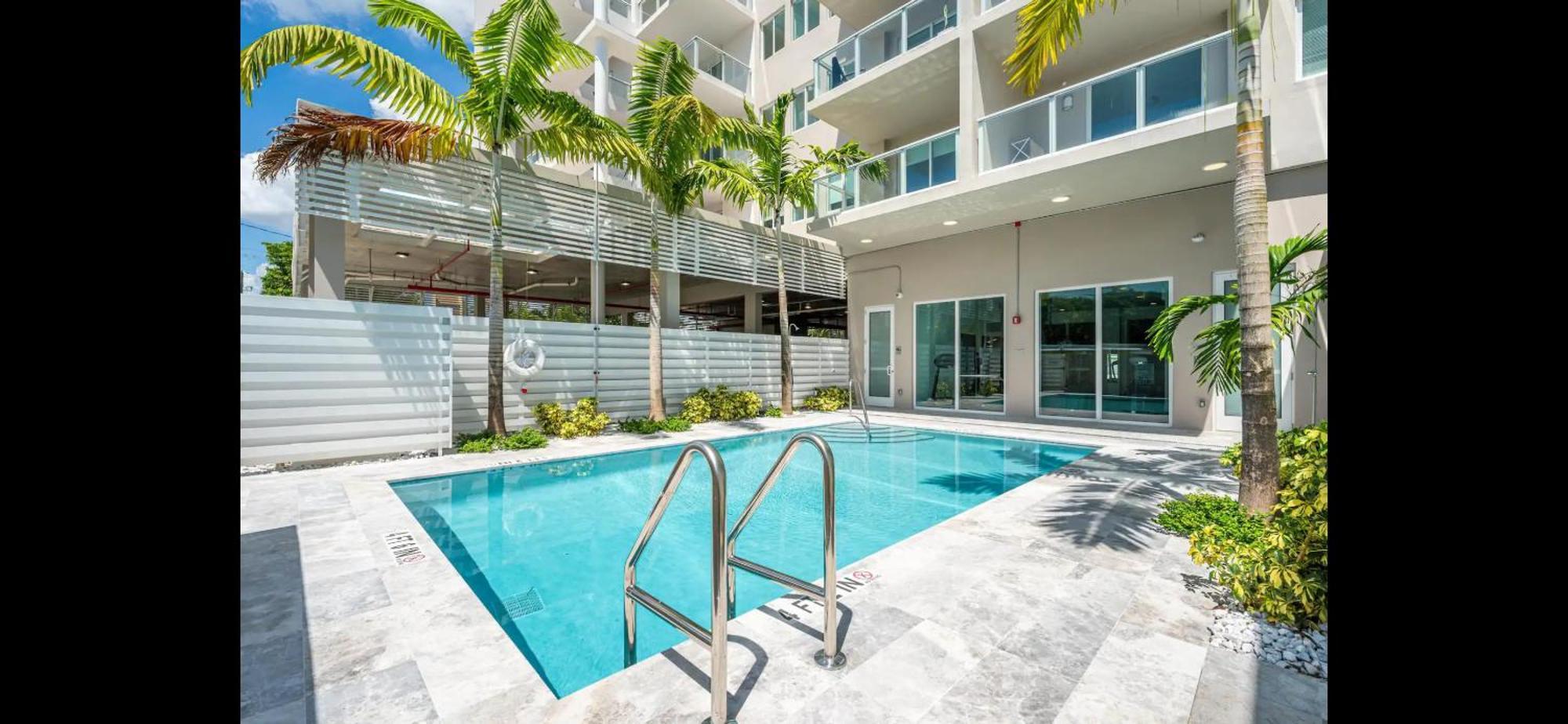 Miami Wood Apart Hotel New 2024 - Private Terrace - Free Garage - Beach 5 Min 好莱坞 外观 照片
