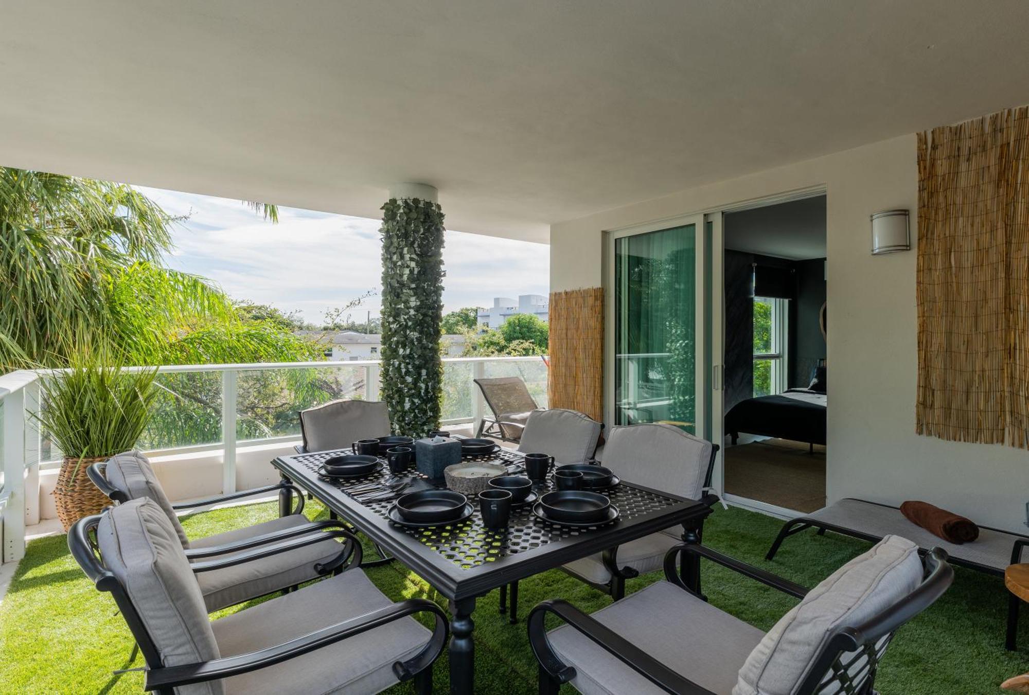 Miami Wood Apart Hotel New 2024 - Private Terrace - Free Garage - Beach 5 Min 好莱坞 外观 照片
