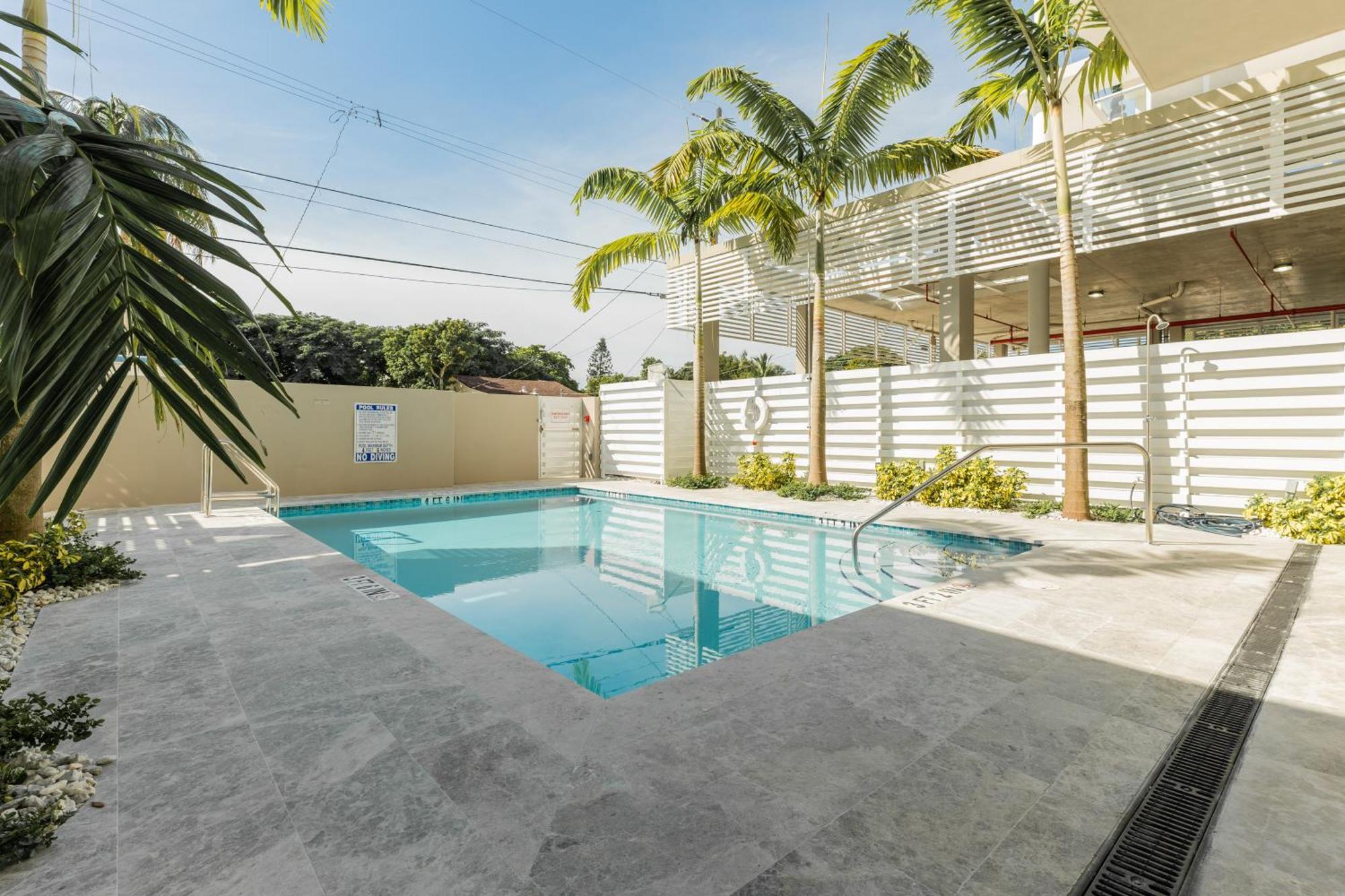 Miami Wood Apart Hotel New 2024 - Private Terrace - Free Garage - Beach 5 Min 好莱坞 外观 照片