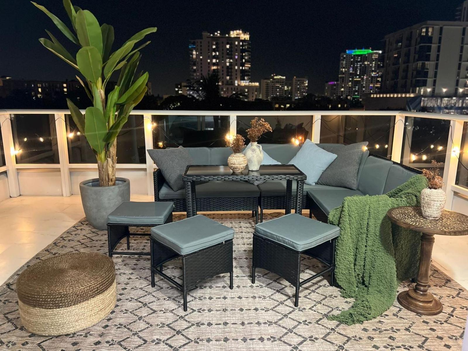 Miami Wood Apart Hotel New 2024 - Private Terrace - Free Garage - Beach 5 Min 好莱坞 外观 照片